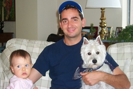 With Chris A. & Jasper