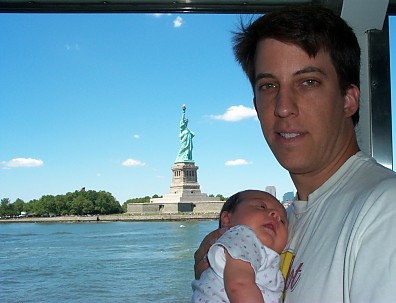 At Statue of Liberty