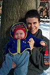 In Snow with Mom